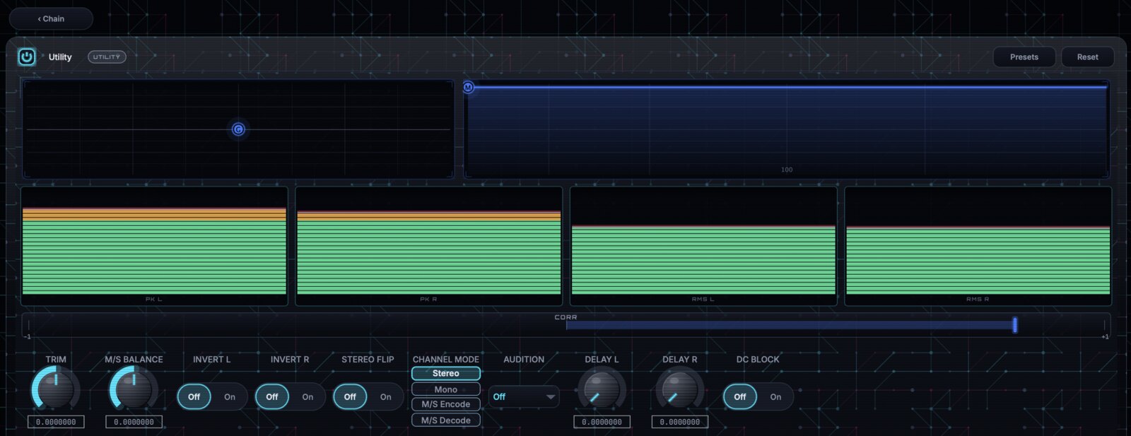 Utility module editor in GhostInTheMachine